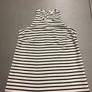 J Crew Size 0 Sleeveless Blouse 👚 Beautiful Striped.